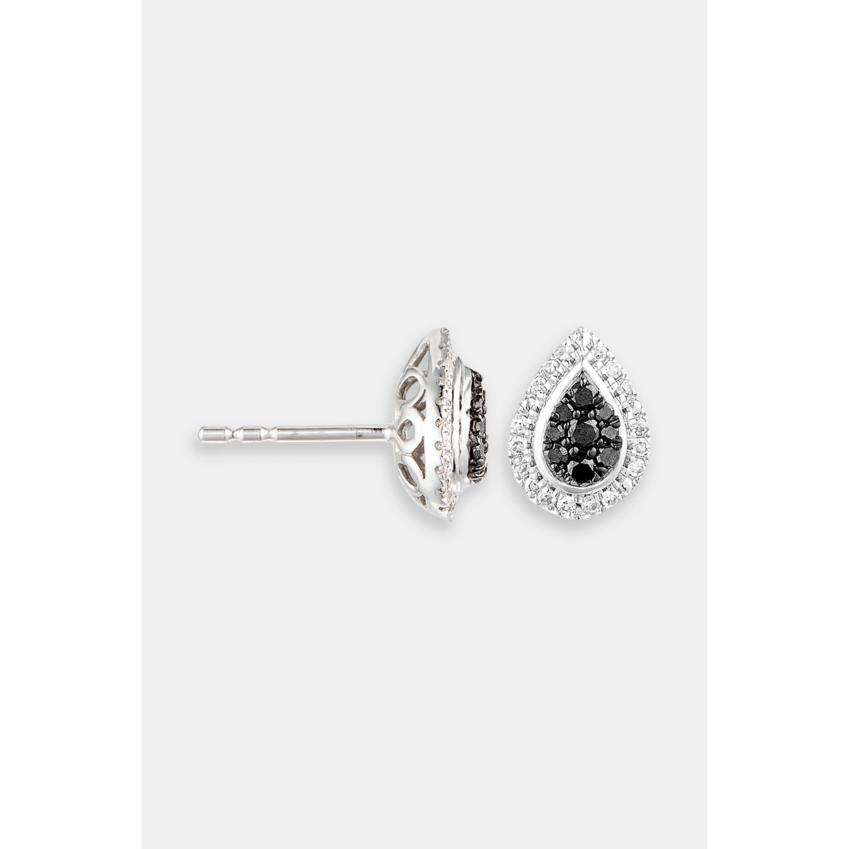 Boucles d'oreilles "La Valeureuse" Or blanc et Diamant Boucles d'oreilles "La Valeureuse" Or blanc et Diamant