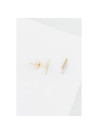 Boucles d'oreilles "Merveilleuse" Or jaune et Diamant