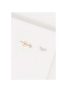 Boucles d'oreilles "Mon absolue " Or jaune et Diamant