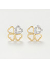 Boucles d'oreilles "Préférée" Or jaune et Diamant