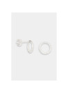 Boucles d'oreilles "Raffinée" Or blanc et Diamant
