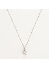 Pendentif "Douceur Lumineuse" Or blanc et Diamant