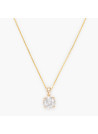 Pendentif "Attachement Sacré" Or jaune et Diamant