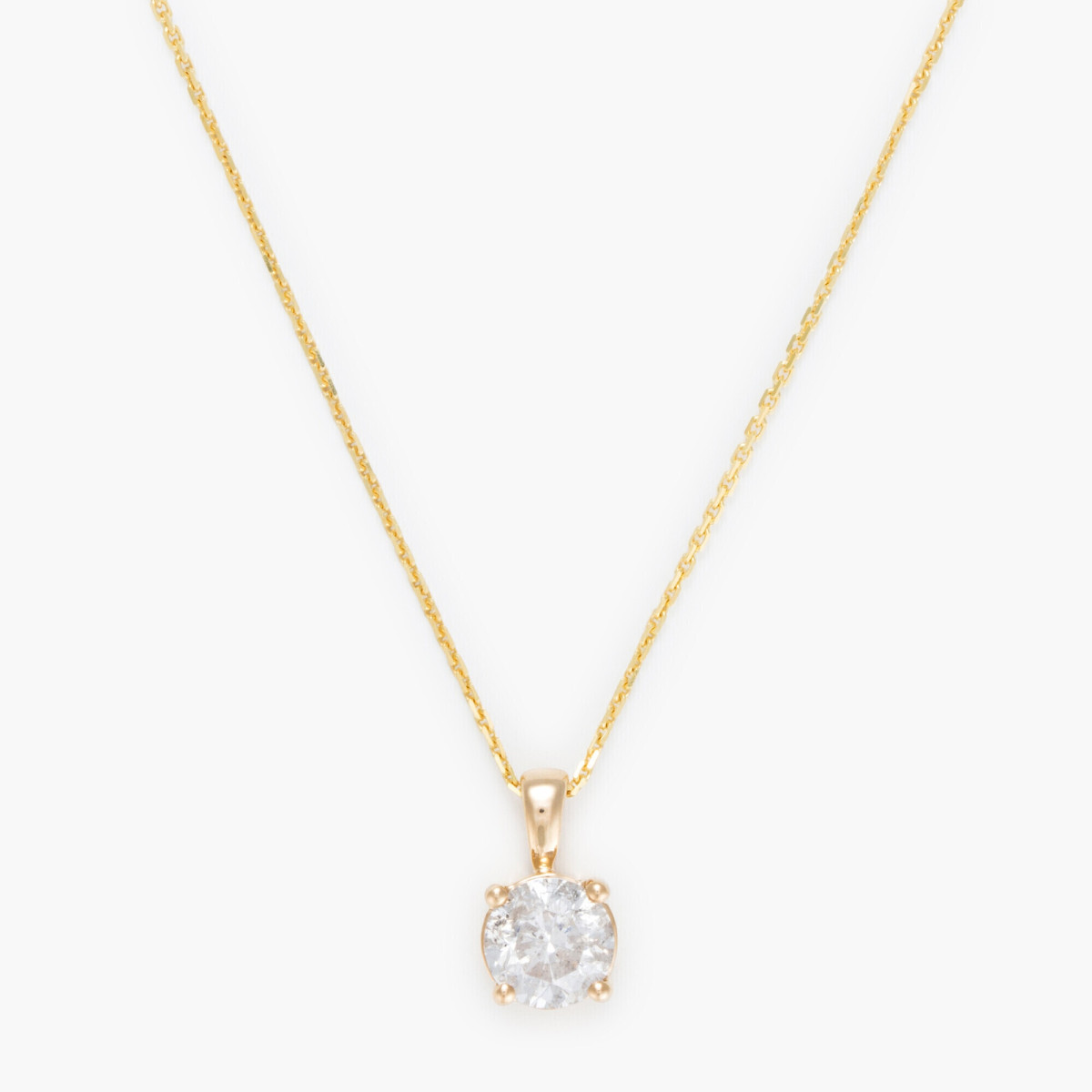 Pendentif "Attachement Sacré" Or jaune et Diamant Pendentif "Attachement Sacré" Or jaune et Diamant