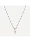Pendentif "Divine Enchantée" Or blanc et Diamant