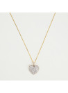 Pendentif "Divine Sacrée" Or jaune et Diamant