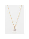 Pendentif "Inébranlable" Or jaune et Diamant