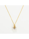 Pendentif "Paris Mystique" Or jaune et Nacre