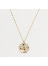 Pendentif "Paris Radieux" Or jaune et Multipierres