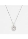 Pendentif "Majestueux" Or blanc et Diamant