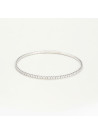 Bracelet "Adoration Éblouissante" Or blanc et Diamant