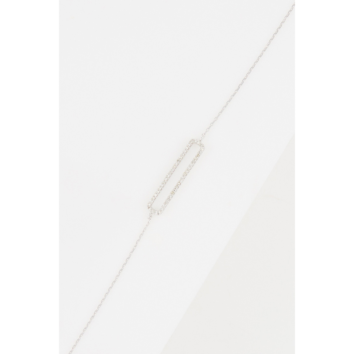 Bracelet "Adoration Radieuse" Or blanc et Diamant Bracelet "Adoration Radieuse" Or blanc et Diamant