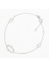 Bracelet "Adoration Mystique" Or blanc et Diamant