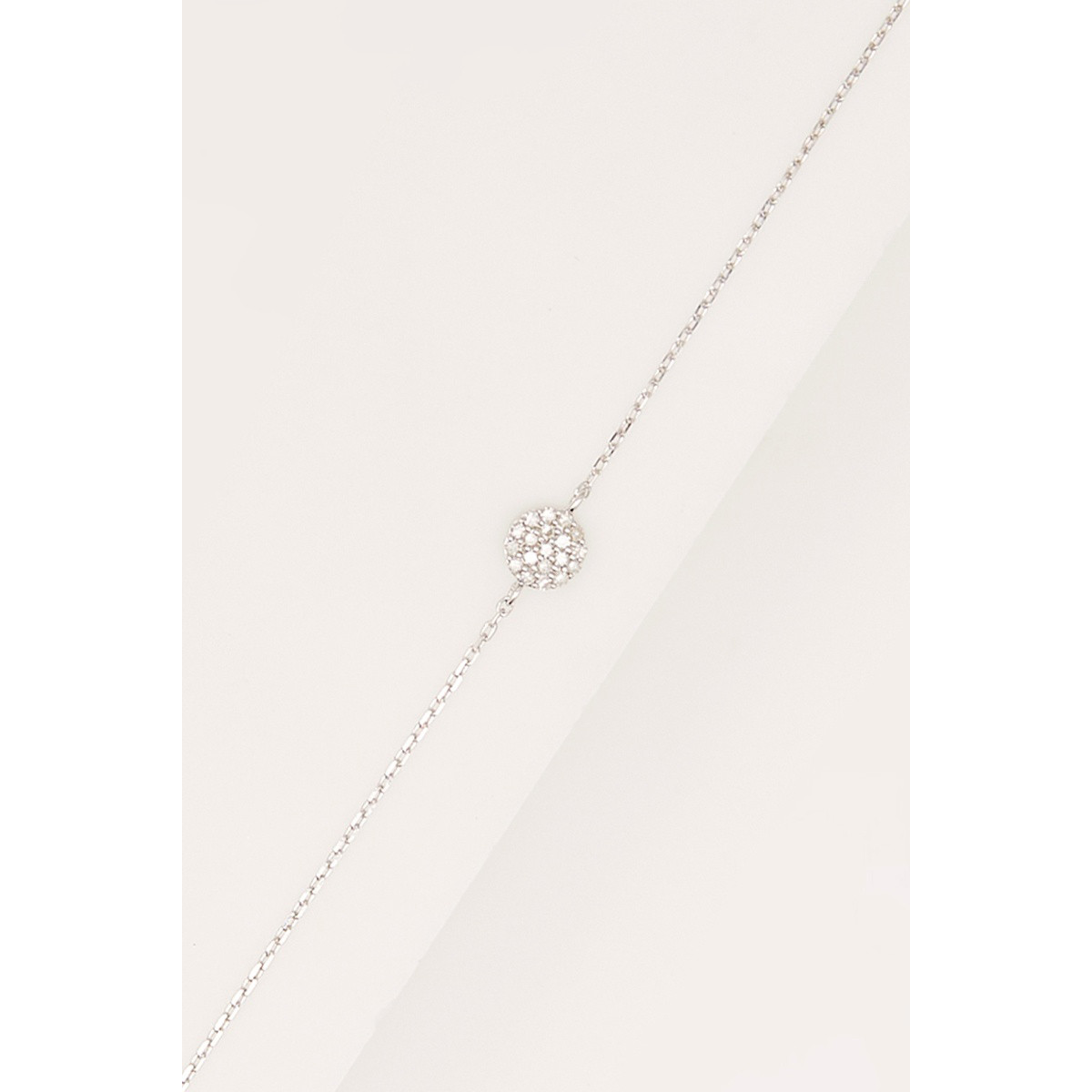 Bracelet "Amour Sublime" Or blanc et Diamant Bracelet "Amour Sublime" Or blanc et Diamant