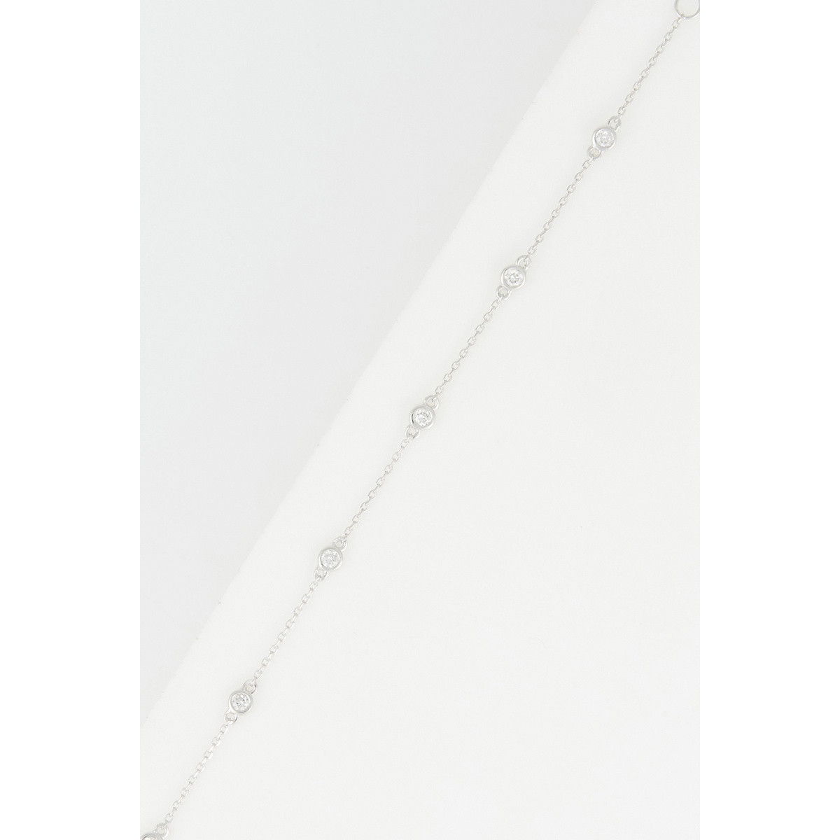 Bracelet "Impulsion Majestueuse" Or blanc et Diamant Bracelet "Impulsion Majestueuse" Or blanc et Diamant