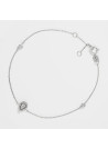 Bracelet "Nymphe Mystique" Or blanc et Diamant