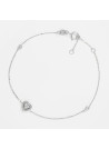 Bracelet "Nymphe Radieuse" Or blanc et Diamant