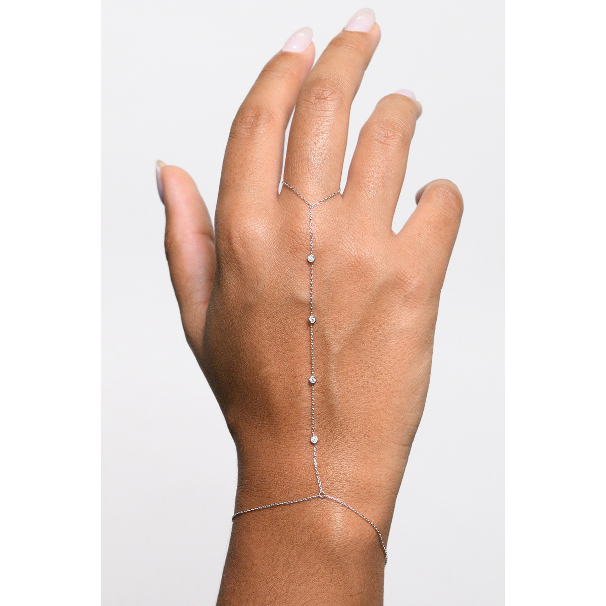 Bracelet "Nymphe Sauvage" Or blanc et Diamant Bracelet "Nymphe Sauvage" Or blanc et Diamant