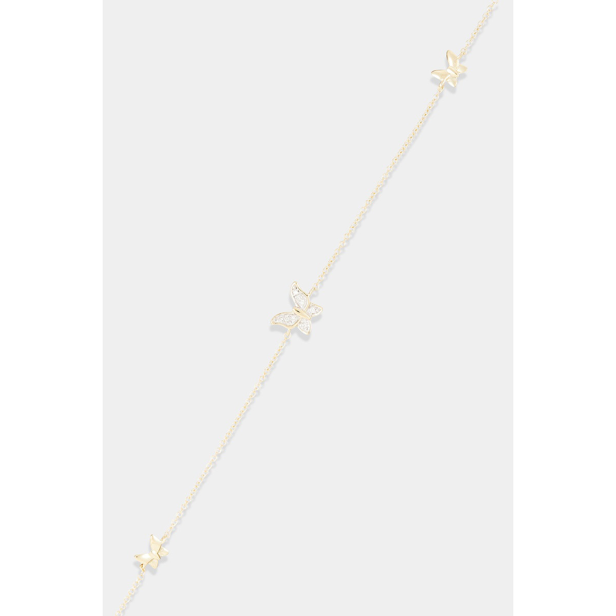 Bracelet "Réjouie" Or jaune et Diamant Bracelet "Réjouie" Or jaune et Diamant