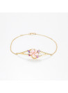 Bracelet "Renversante" Or jaune et Multipierres