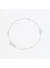 Bracelet "Révélatrice" Or blanc et Diamant