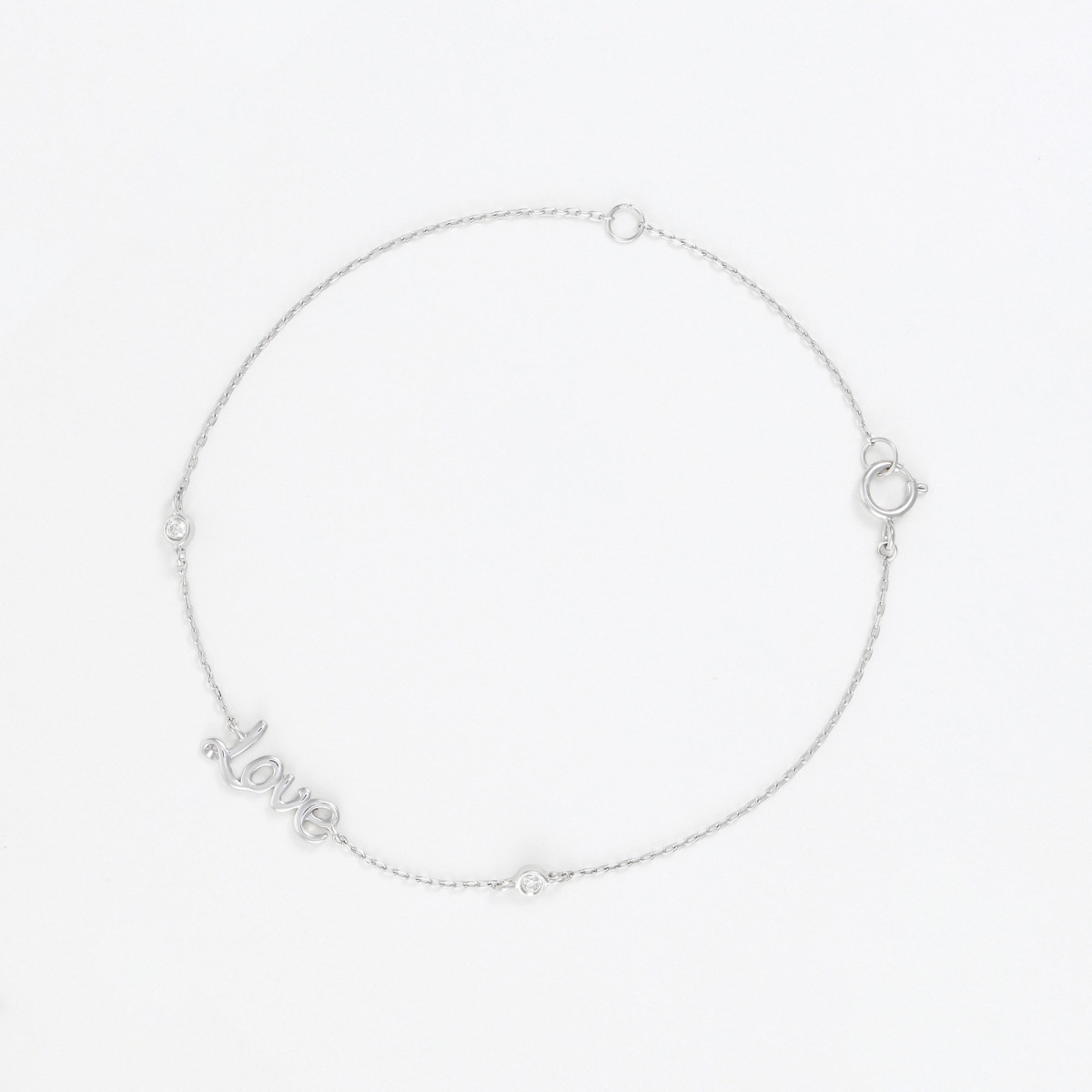 Bracelet "Révélatrice" Or blanc et Diamant Bracelet "Révélatrice" Or blanc et Diamant
