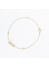 Bracelet "Révélatrice" Or jaune et Diamant
