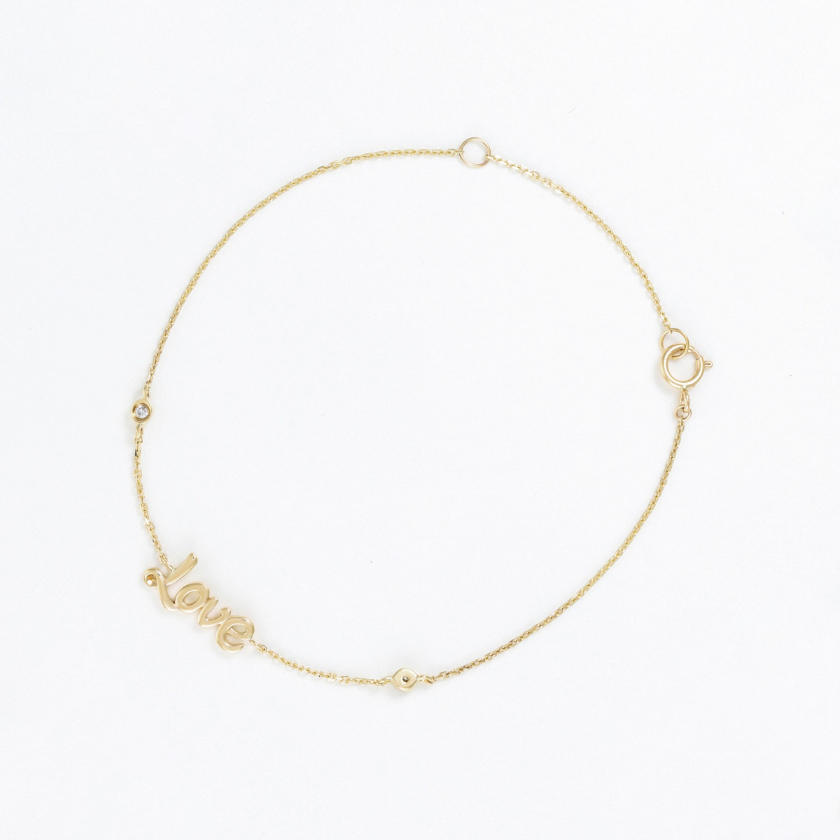Bracelet "Révélatrice" Or jaune et Diamant Bracelet "Révélatrice" Or jaune et Diamant