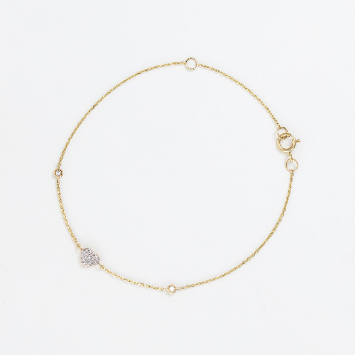 Bracelet "Rêveuse" Or jaune et Diamant