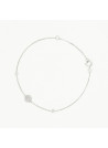 Bracelet "Resplendissante" Or blanc et Diamant