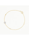 Bracelet "Resplendissante" Or jaune et Diamant