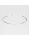 Bracelet "Rome Lumineuse" Or blanc et Diamant
