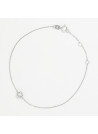 Bracelet "Scintillante" Or blanc et Diamant