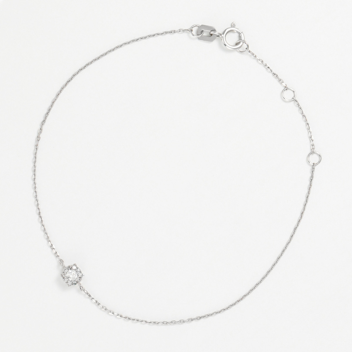 Bracelet "Scintillante" Or blanc et Diamant Bracelet "Scintillante" Or blanc et Diamant