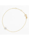 Bracelet "Scintillante" Or jaune et Diamant