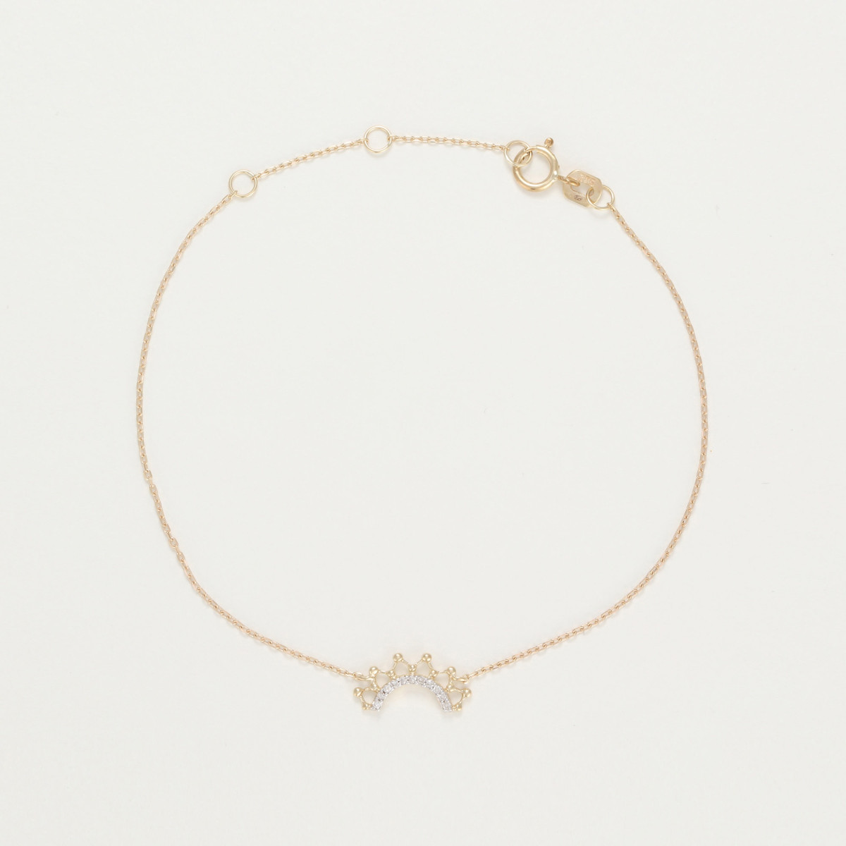 Bracelet "Sentiment Gracieux" Or jaune et Diamant Bracelet "Sentiment Gracieux" Or jaune et Diamant