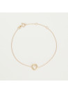 Bracelet "Sentiment Lumineux" Or jaune et Diamant