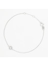 Bracelet "Sentiment Radieux" Or blanc et Diamant