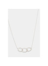 Collier "Cassia" Or blanc et Diamant