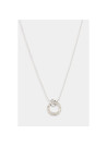 Collier "Orlane" Or blanc et Diamant