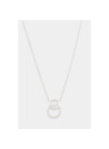 Collier "Angélique" Or blanc et Diamant