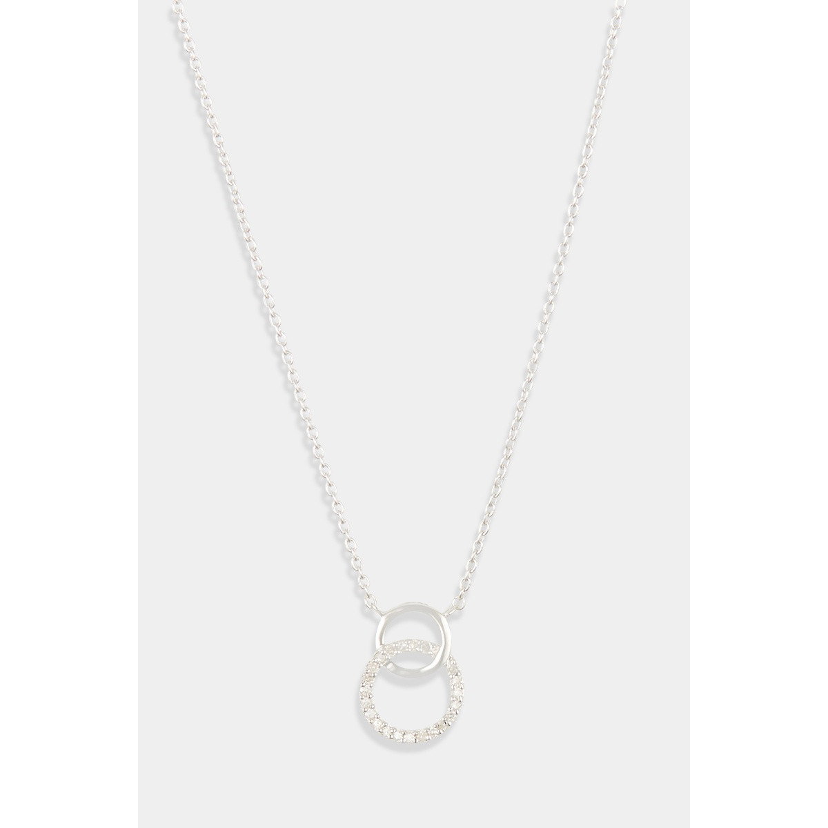 Collier "Angélique" Or blanc et Diamant Collier "Angélique" Or blanc et Diamant