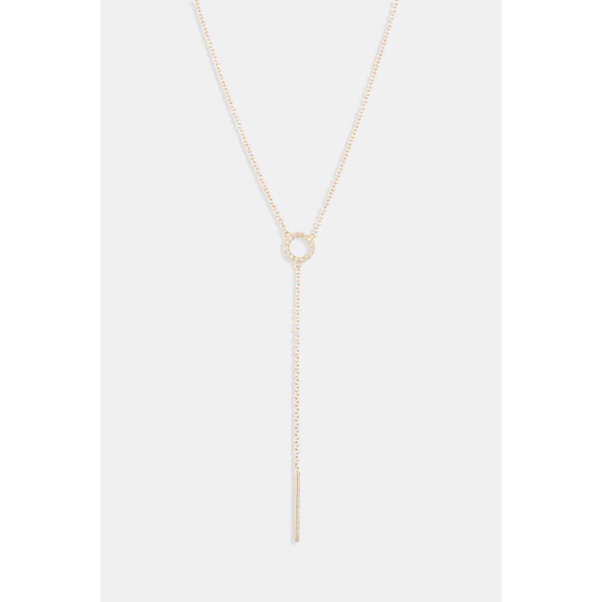 Collier "Calista" Or jaune et Diamant