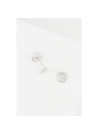 Boucles d'oreilles "Floralie" Or blanc et Diamant