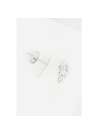 Boucles d'oreilles "Aline" Or blanc et Diamant