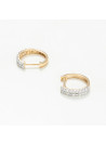 Boucles d'oreilles "Violetta" Or jaune et Diamant