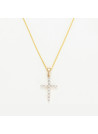 Pendentif "Carmela" Or jaune et Diamant
