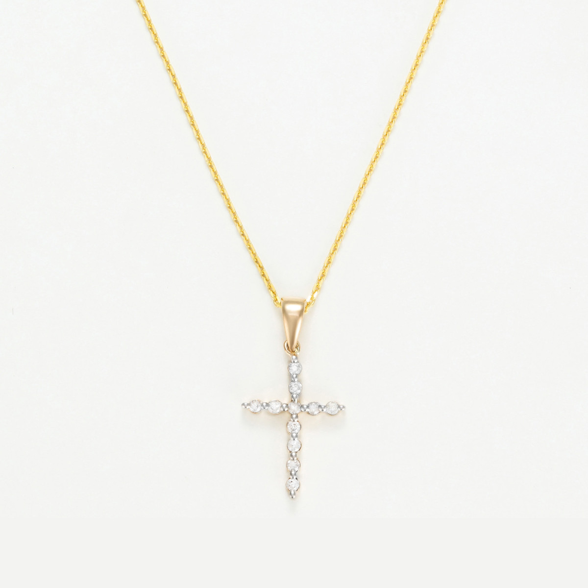 Pendentif "Carmela" Or jaune et Diamant Pendentif "Carmela" Or jaune et Diamant
