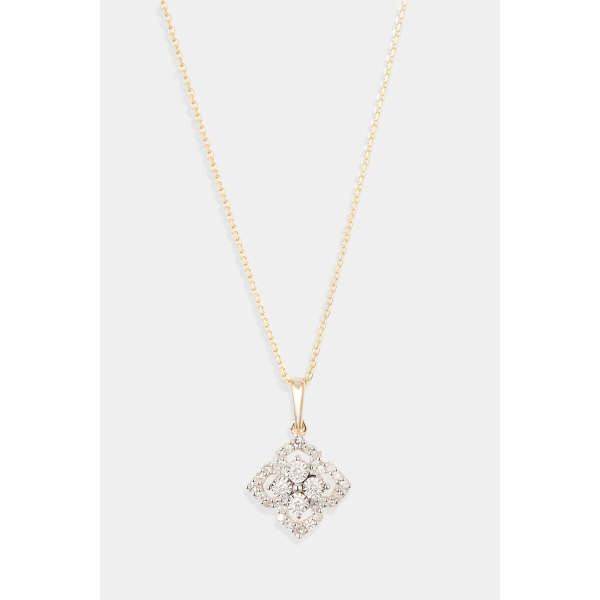 Pendentif "Céliane" Or jaune et Diamant Pendentif "Céliane" Or jaune et Diamant