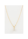 Pendentif " Bérengère" Or jaune et Diamant